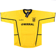 2004-06 Tranmere Rovers Vandanel Camiseta Visitante 'Play-Offs' *con etiquetas* L