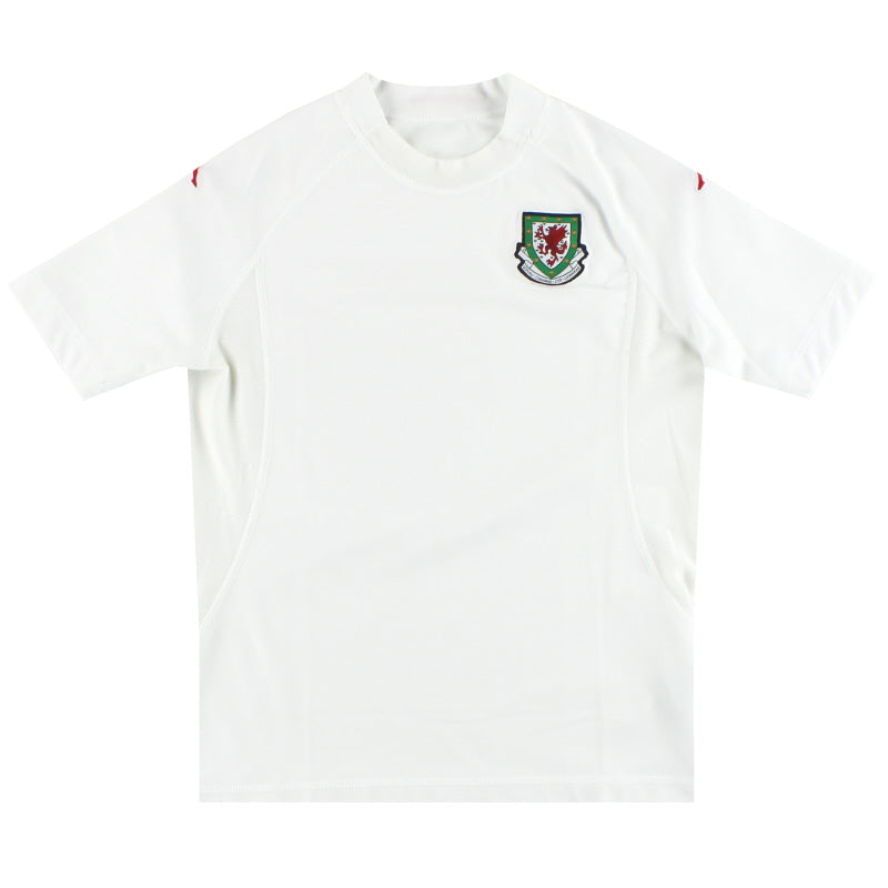 2004-06 Gales Kappa Camiseta de Visitante XL.Niños