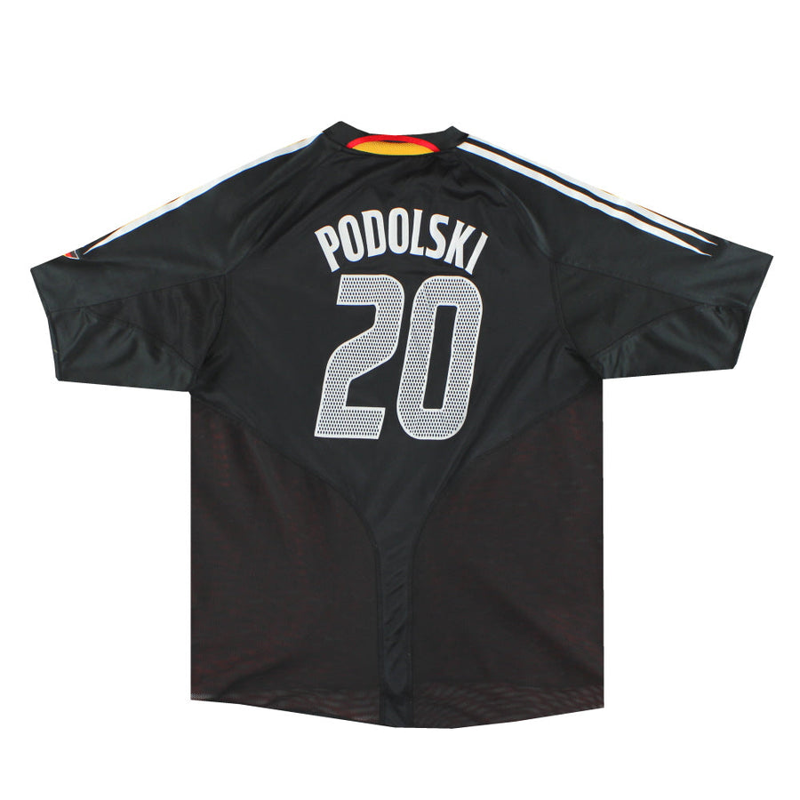 2004-06 Alemania camiseta adidas suplente Podolski #20 XXL