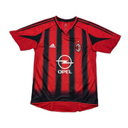 Camiseta de local del AC Milan 2004/05 Pirlo #21 (M) Adidas