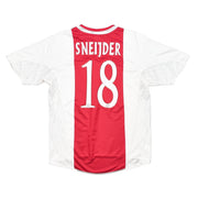 Camiseta Local del Ajax 2004/05 de Sneijder #18 (M) Adidas