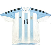Camiseta de local 2004/05 Argentina C.Delgado #19 (M) Adidas