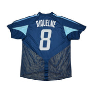 Camiseta de visitante 2004/05 de Argentina Riquelme #8 (L) Adidas