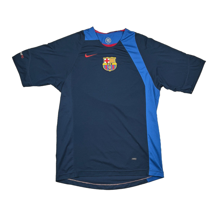 Camiseta de entrenamiento del Barcelona 2004/05 (Talla S) Nike
