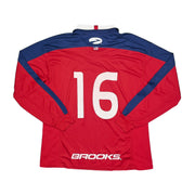 Camiseta de local de manga larga Brooks de Chile 2004/05 #16 *Player Issue* (L)