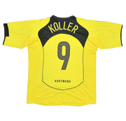 Camiseta de la temporada 2004/05 del Dortmund Koller #9 de local (XL) Nike