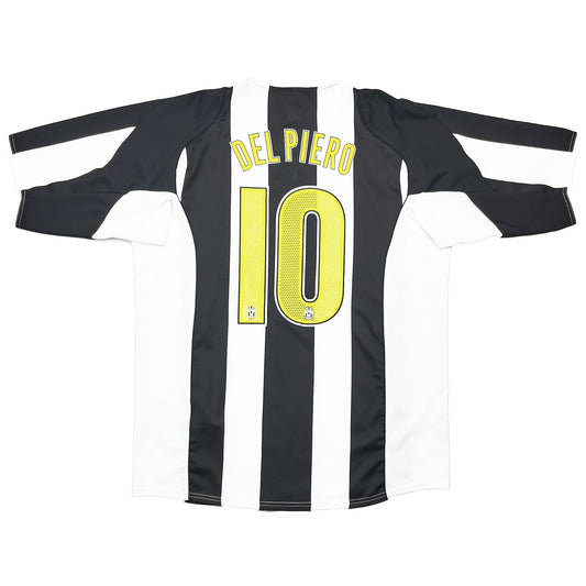 2004/05 Juventus Del Piero #10 Home Shirt (L) Nike