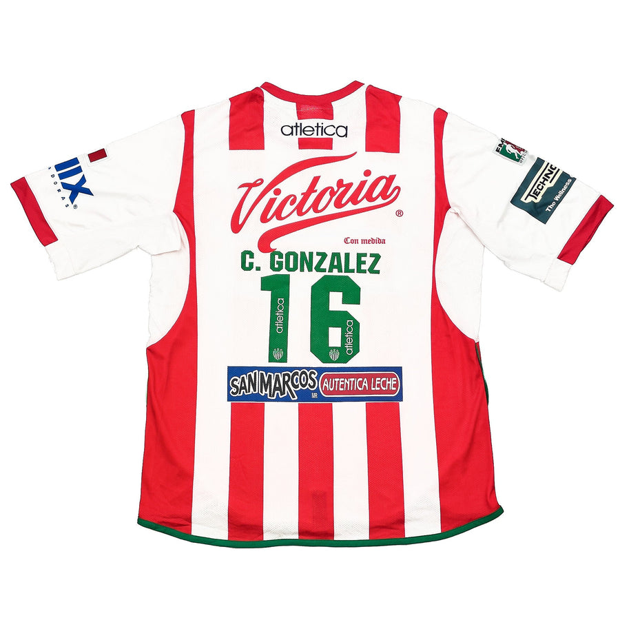 Camiseta de local 2004/05 Necaxa C.Gonzalez #16 (L) Atletica