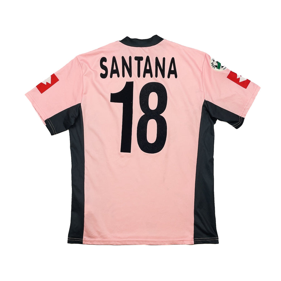 2004/05 Palermo Santana #18 *Camiseta de partido* local (M) Lotto