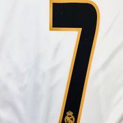 Camiseta de local 2004/05 Real Madrid Raúl #7 *Player Issue* (L) Adidas