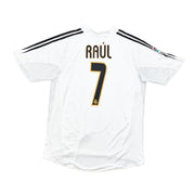 Camiseta de local 2004/05 Real Madrid Raúl #7 *Player Issue* (L) Adidas