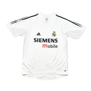 Camiseta de local 2004/05 Real Madrid Raúl #7 *Player Issue* (L) Adidas