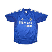 Camiseta del Real Madrid Zidane #5 de la Tercera Equipación 2004/05 (Talla S) Adidas