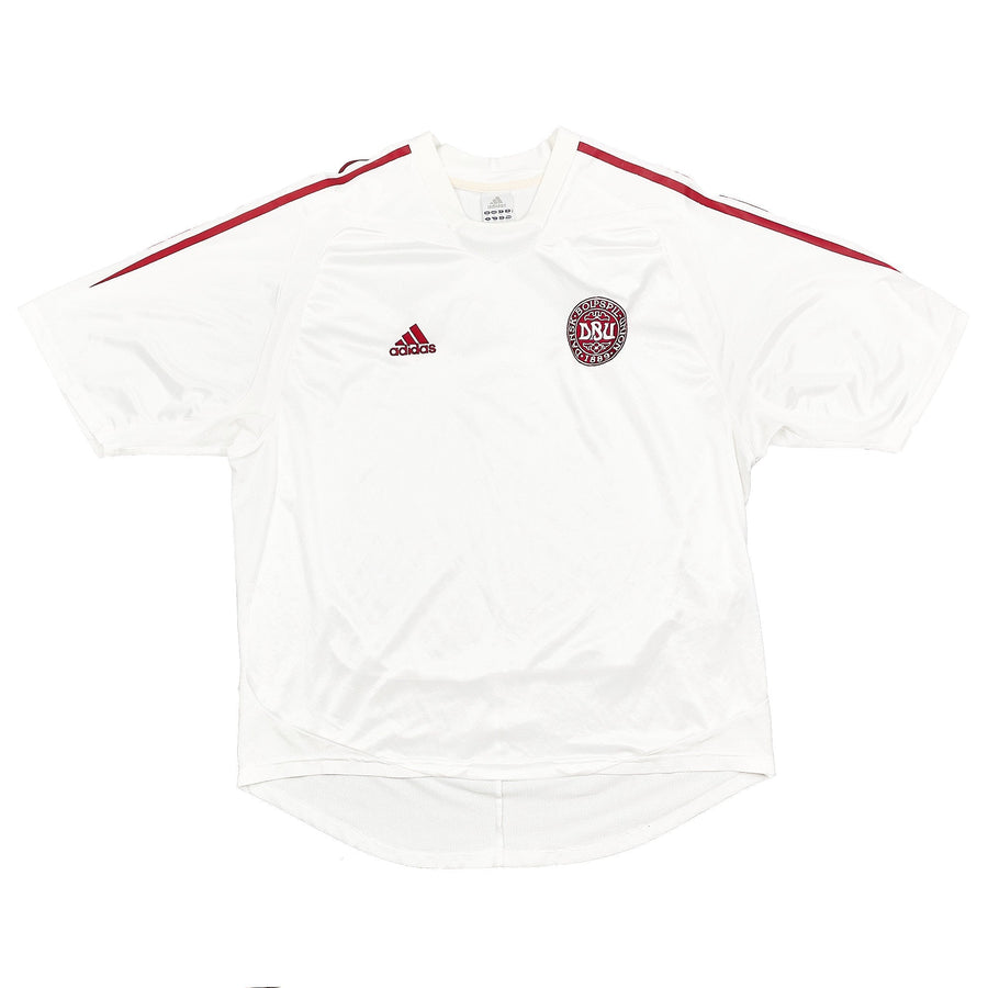 Camiseta visitante de Dinamarca 2004/06 (XL) Adidas