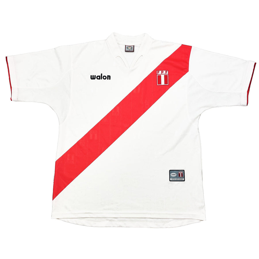 2004/06 Perú Camiseta Local (XL) Walon