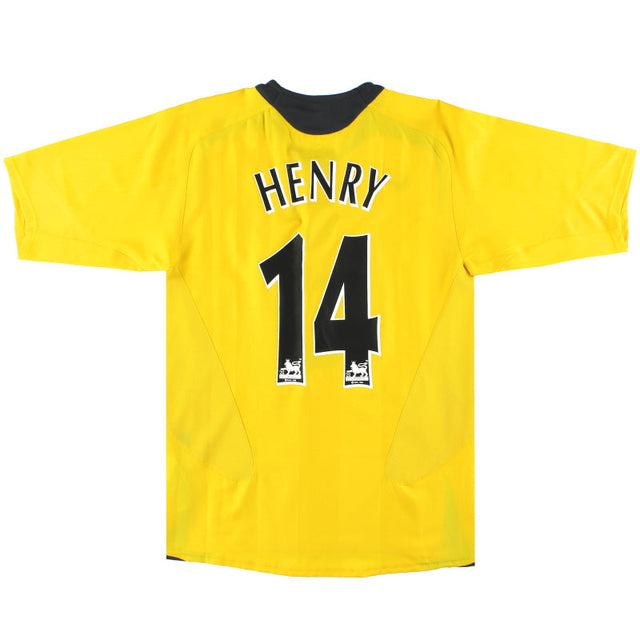 2005-06 Arsenal Nike Away Shirt Henry #14 L