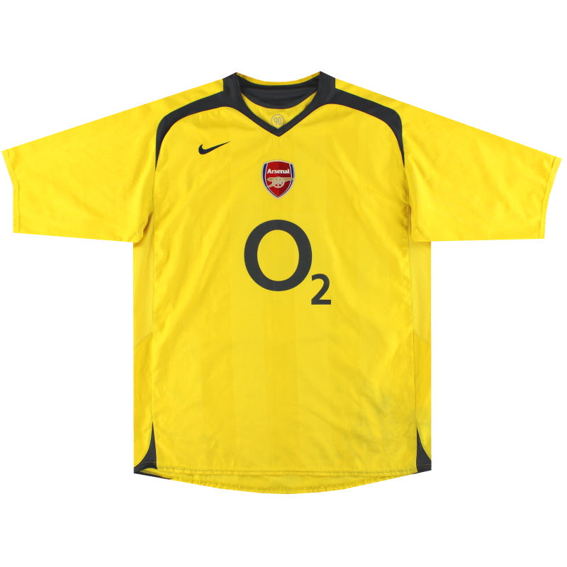 Camiseta Nike de Visitante del Arsenal 2005-06 Talla S