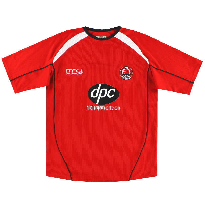 Camiseta de visitante Clyde TFG 2005-06 M