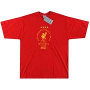 Camiseta gráfica Reebok 'Final Champions League' del Liverpool 2005-06 *con etiquetas* XL