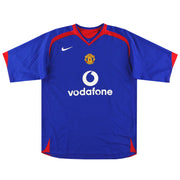 Camiseta de visitante Nike del Manchester United 2005-06 XXL