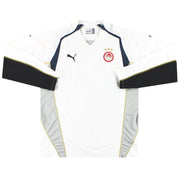 Camiseta de portero Puma Olympiakos 2005-06 *Impecable* XL
