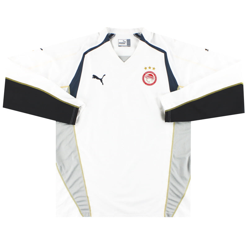 Camiseta de portero Puma Olympiakos 2005-06 *Impecable* XL
