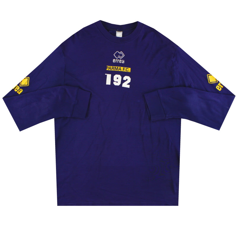 2005-06 Parma Errea Player Issue Training Top L/S #192 - Classic Football Kit