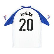 Camiseta de visitante de jugador del Southport 2005-06, McGinn #20, talla XL