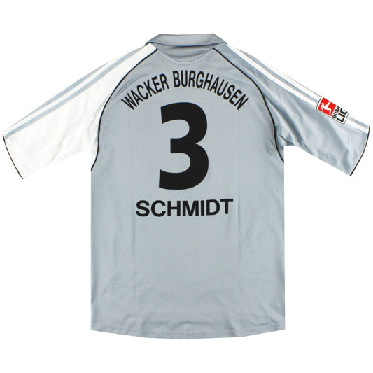 2005-06 Wacker Burghausen adidas Home Shirt Schmidt #3 S