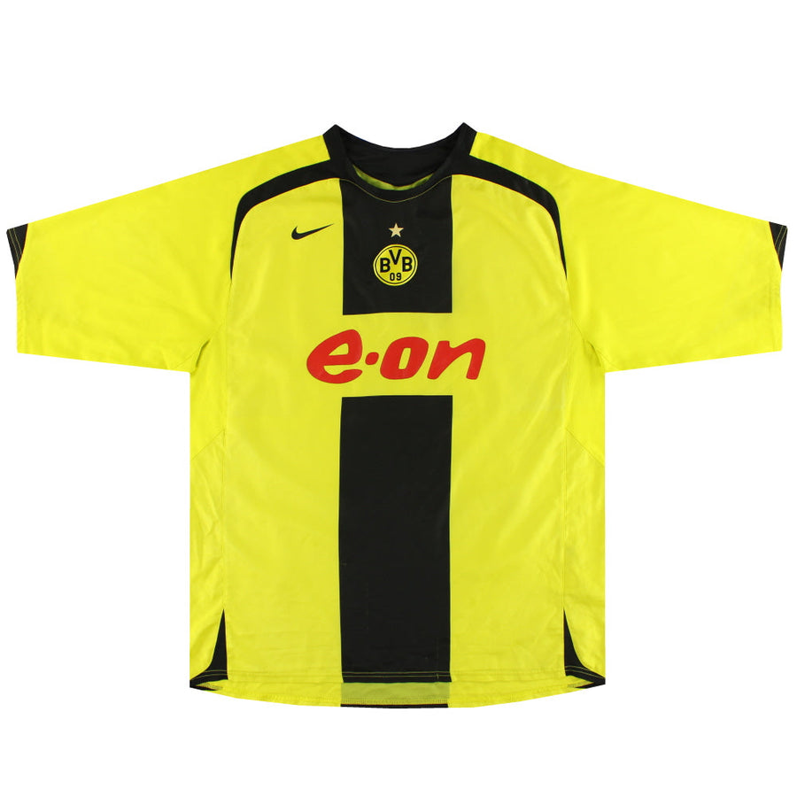 2005-06 Camiseta Nike Local Dortmund XXL