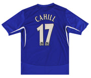 2005-06 Everton Umbro Home Shirt Cahill #17 L