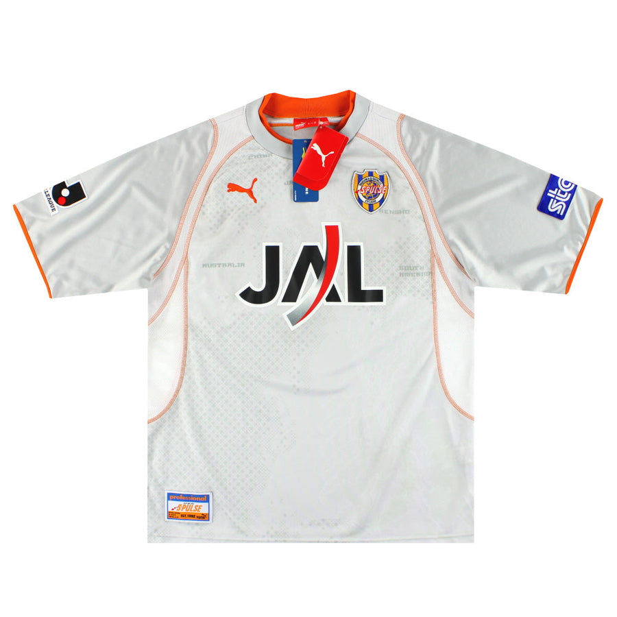 2005-06 Shimizu S-Pulse Puma camiseta de la segunda equipación *con etiquetas* M