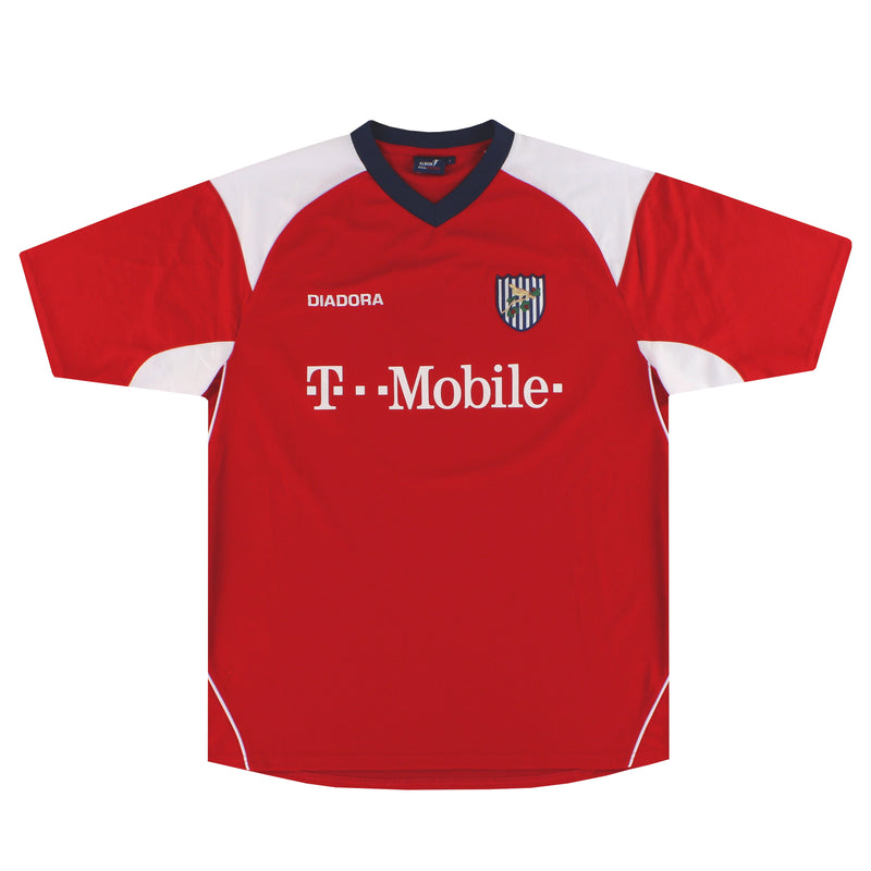 2005-06 West Brom Diadora Training Shirt #7 L