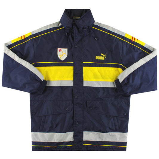 2005-07 Catalunya Puma Padded Bench Coat M
