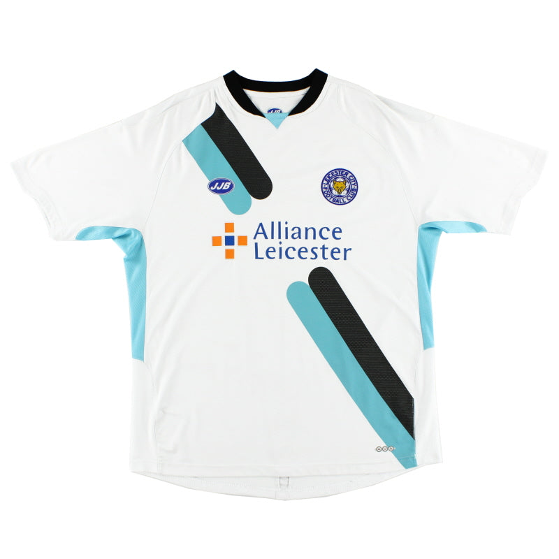 2005-07 Leicester JJB Camiseta de visitante M