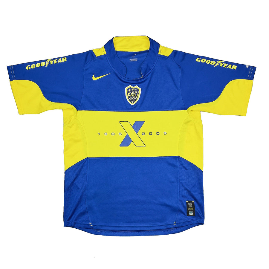 2005 Boca Juniors Camiseta Centenario Local (S) Nike
