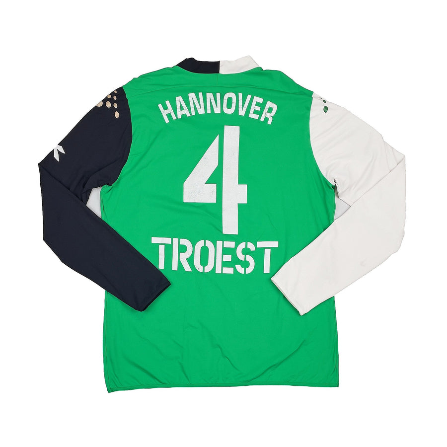 2005/06 Hannover 96 Troest #4 M/L *Emitida para partido* Camiseta de local (XXL) Diadora