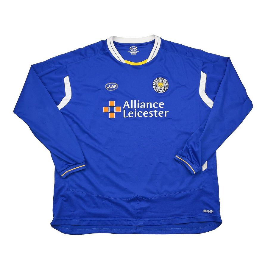 Camiseta de casa de manga larga del Leicester City 2005/06 (XXL) Jjb