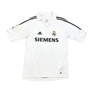 2005/06 Camiseta de local del Real Madrid Zidane #5 (M) Adidas