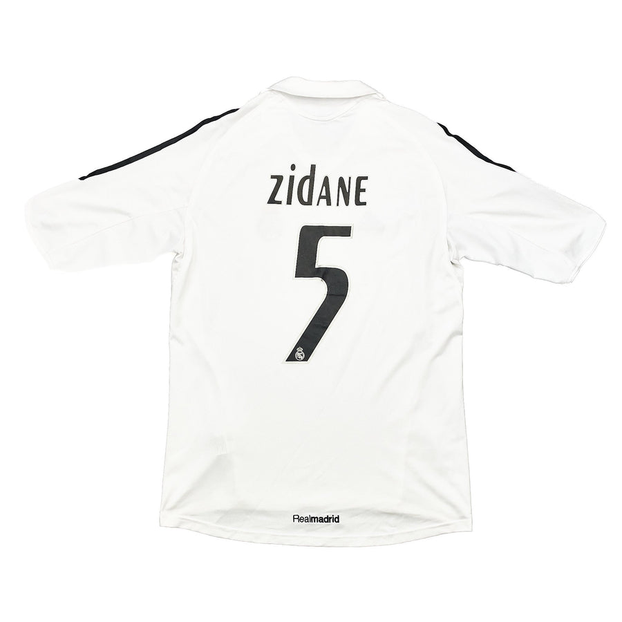 Camiseta de la primera equipación del Real Madrid 2005/06 Zidane #5 (M) Adidas