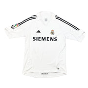 Camiseta de la primera equipación del Real Madrid 2005/06 Zidane #5 (M) Adidas