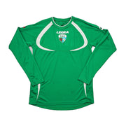 2005/06 The New Saints Camiseta L/S Home Firmada por el Equipo (M) Legea