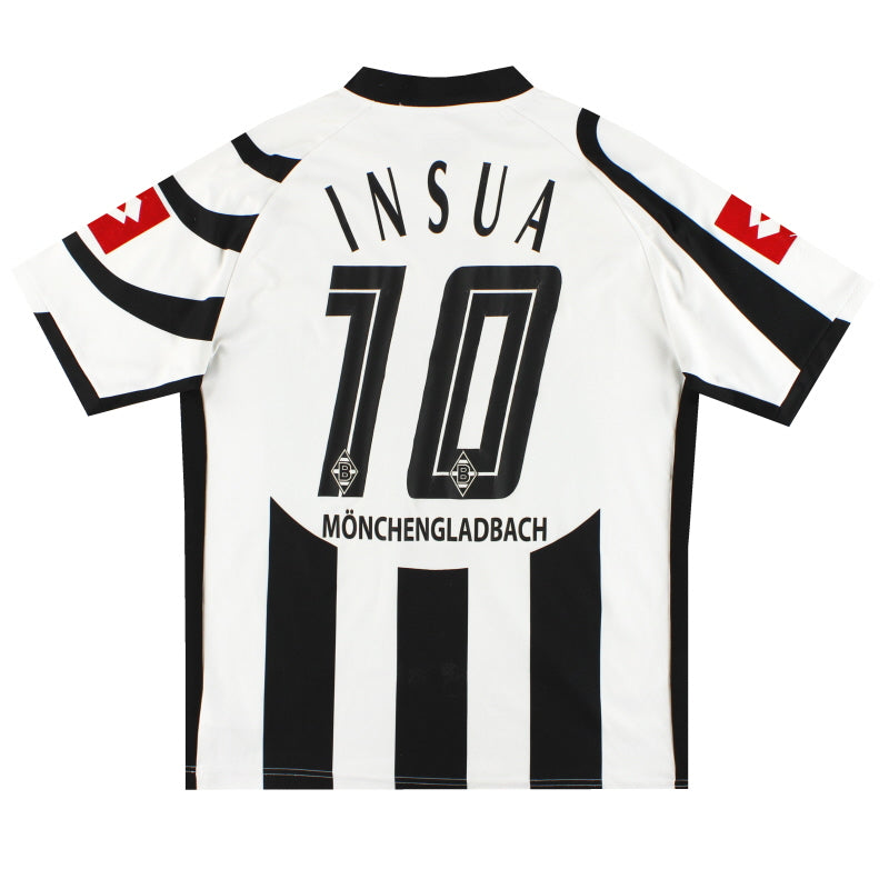 Camiseta de casa Kappa del Borussia Monchengladbach 2006-07 Insua #10 XXL