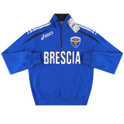 Chaqueta de chándal con cremallera de 1/4 Brescia Asics 2006-07 *con etiquetas* S