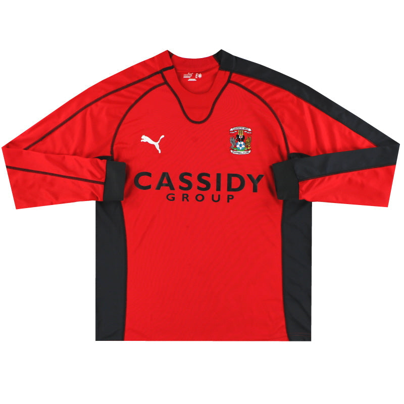 Camiseta Manga Larga Visitante Puma Coventry 2006-07 L