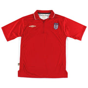 Camiseta de entrenamiento Umbro con cremallera 1/4 Inglaterra 2006-07 L