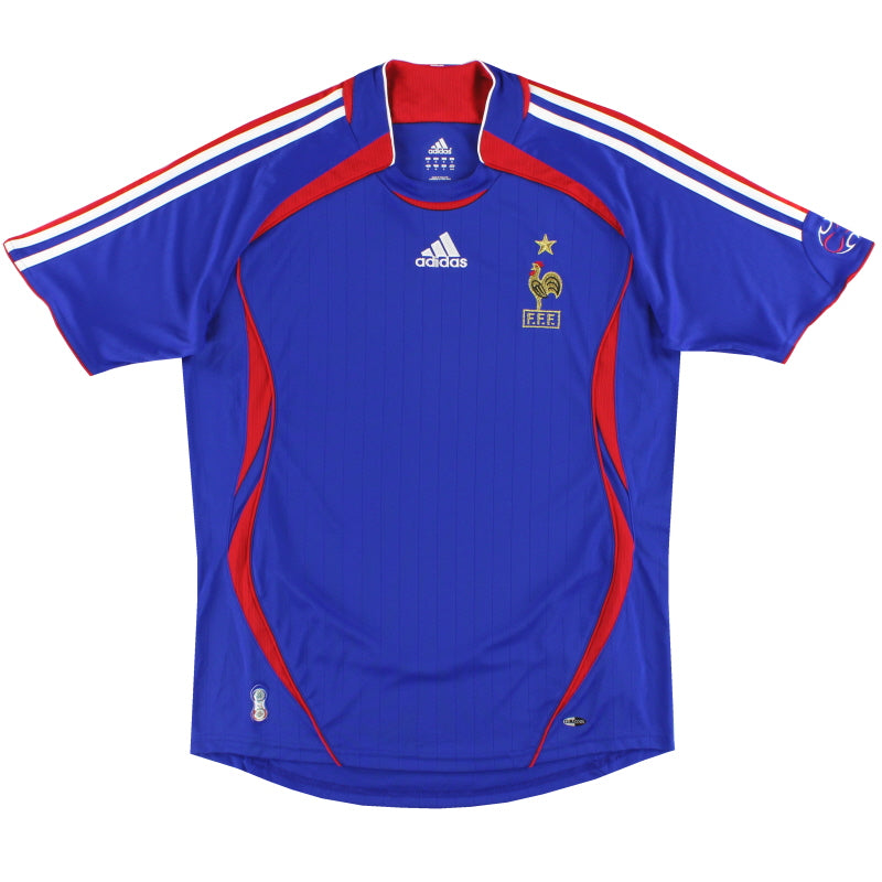 2006-07 Francia camiseta de local adidas S
