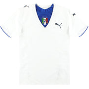 Camiseta de visitante Puma Italia 2006-07 talla XXL