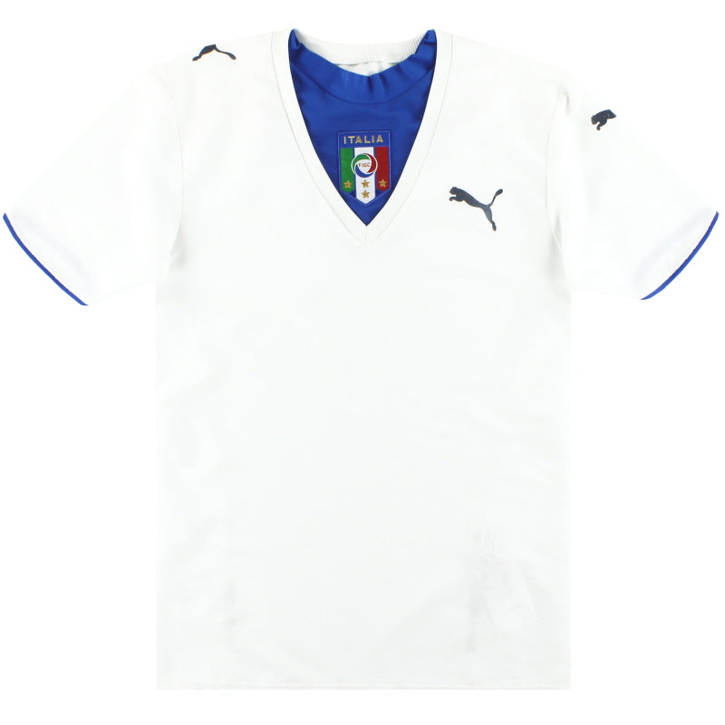 Camiseta de visitante Puma Italia 2006-07 talla XXL