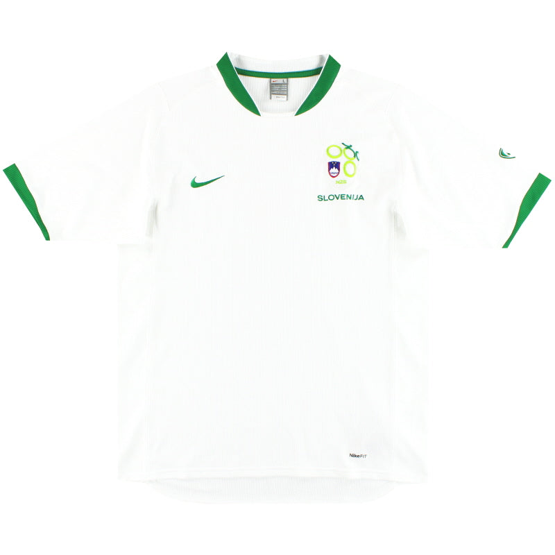 Camiseta Local Nike de Eslovenia 2006-07 *Impecable* Talla L